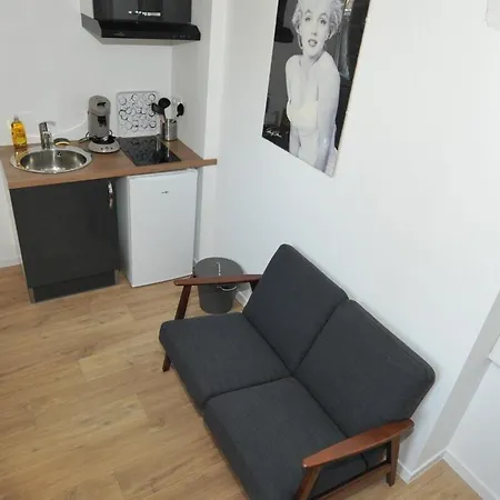 Apartment Le Cerne, Beau Studio Duplex Pour 2 Personnes Rouen