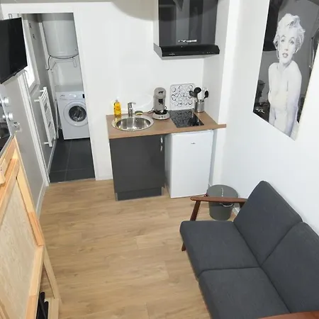 Apartment Le Cerne, Beau Studio Duplex Pour 2 Personnes Rouen